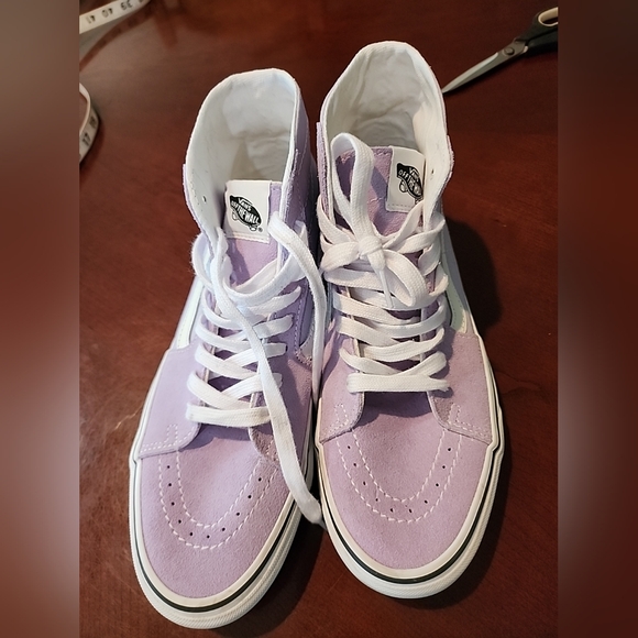 VANS Old Skool Languid Lavender Size Men’s 9.5 Women 11 Suede & Canvas - Picture 1 of 16